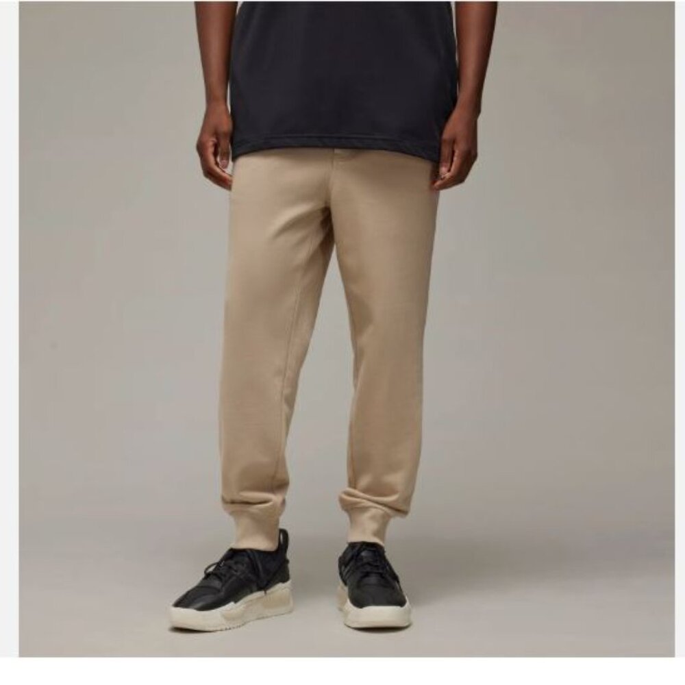 Y-3 French Terry Pants with Cuffs IV5571 Clay Brown Joggers adidas Men's Size M